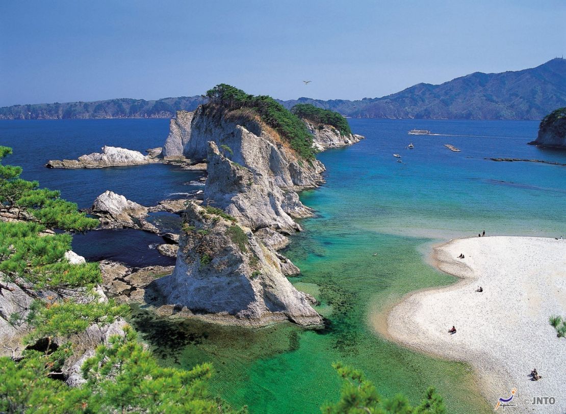 It's easy to see why this stunning Iwate prefecture beach was named 