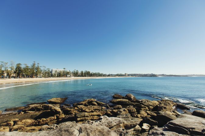 <strong>Coast to coast:</strong> Elsewhere in Sydney, coastal villages like Manly Beach -- about an 18-minute ride on the <a href=
