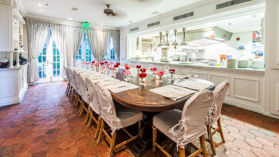 Italian restaurant Casa Tua has a definite Mediterranean feel.
