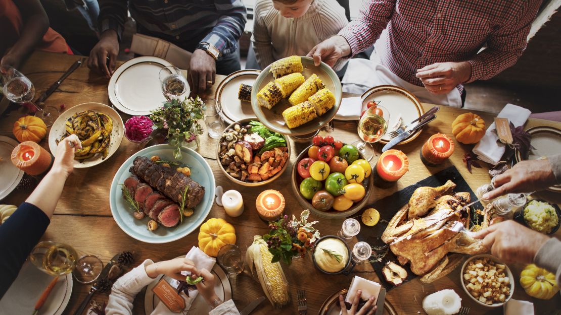 thanksgiving dinner STOCK