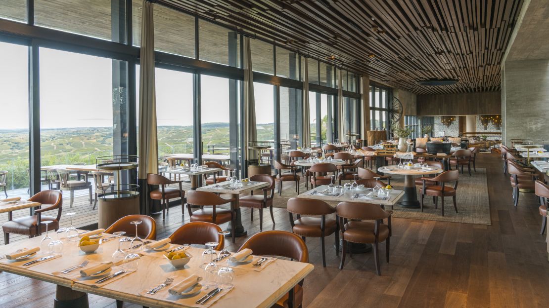 The winery has a 120-seat restaurant.