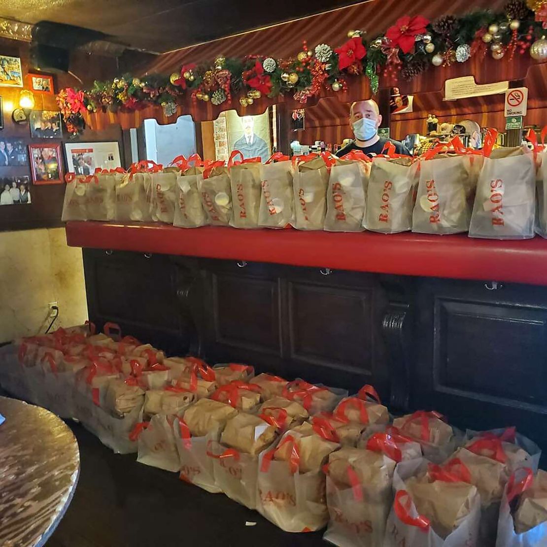 Rao's launched its takeout operation in response to the coronavirus crisis.