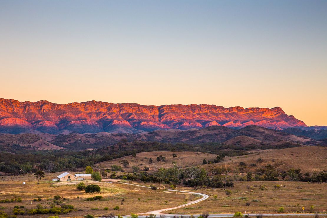 Visitors to the Flinders Ranges practically have the whole place to themselves.  