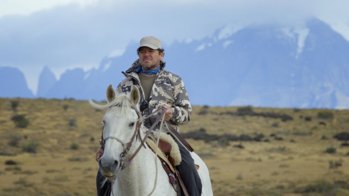 Puma tracker at Estancia Cerro Guido in Chile. 