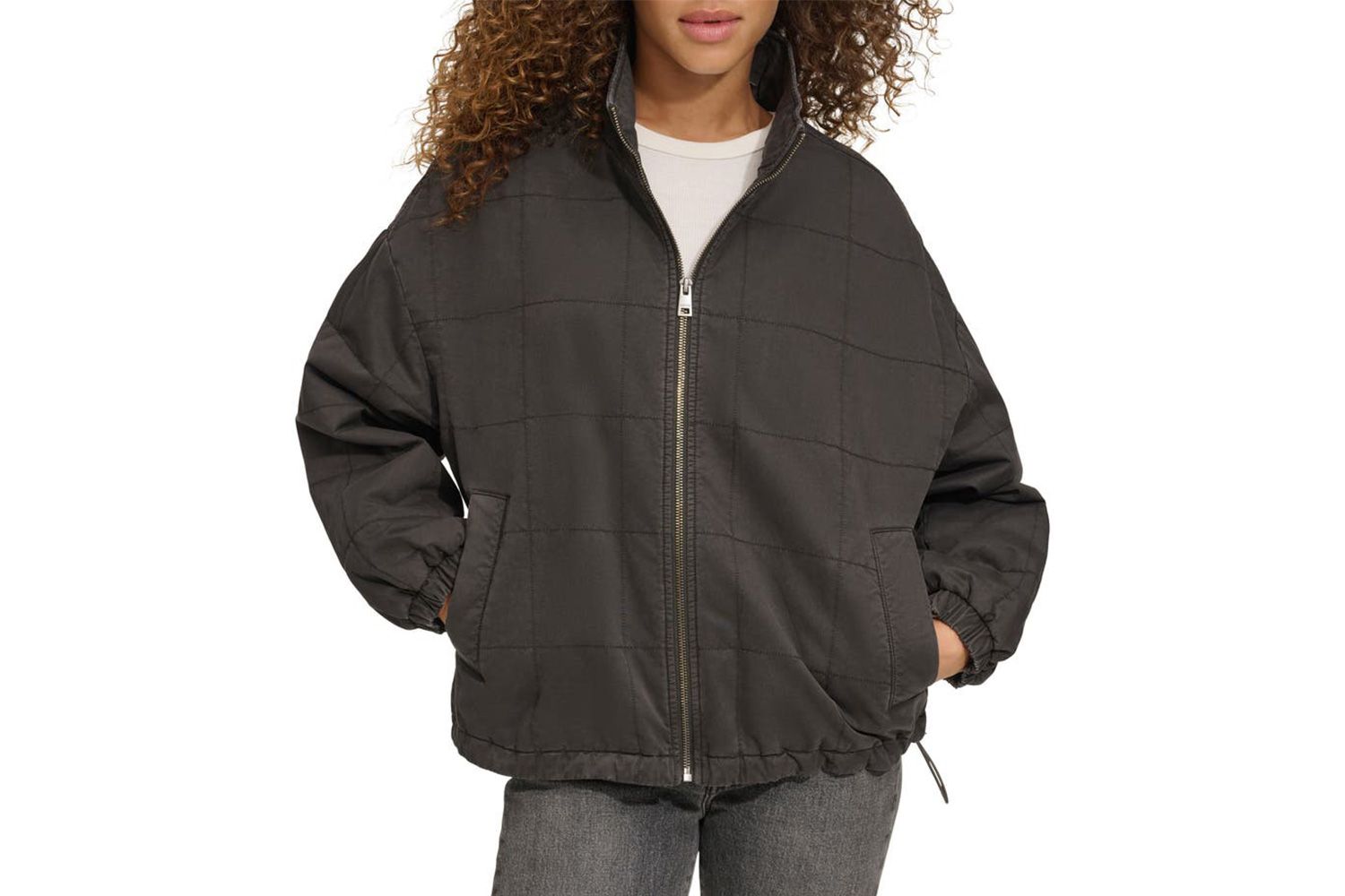 Levis Box Quilted Water Resistant Cotton Jacket