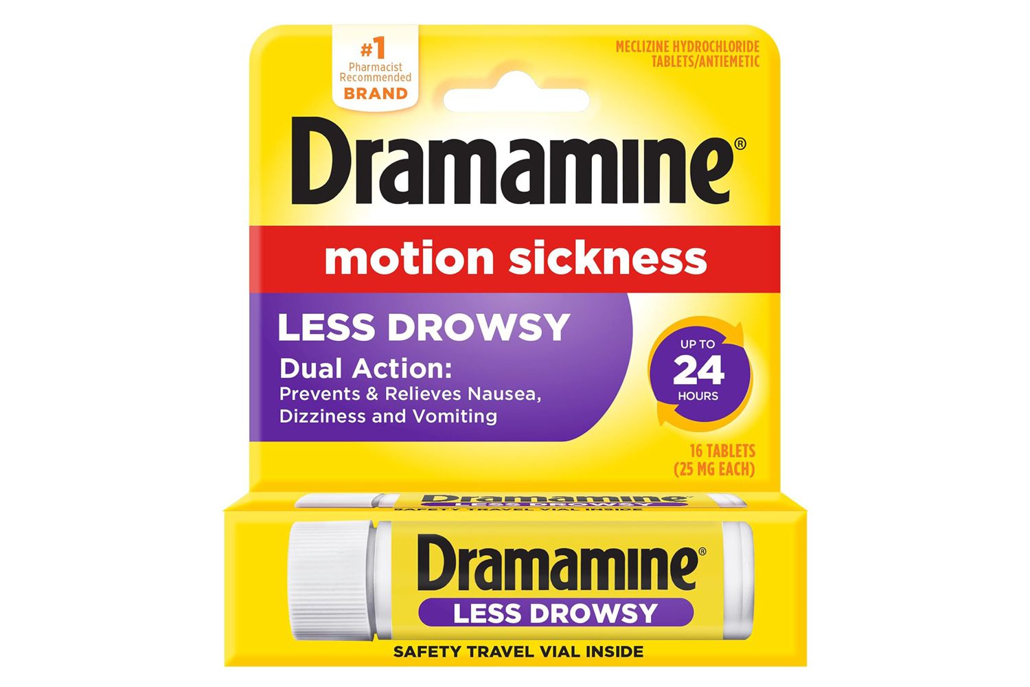 Amazon Dramamine All Day Less Drowsy Motion Sickness Relief