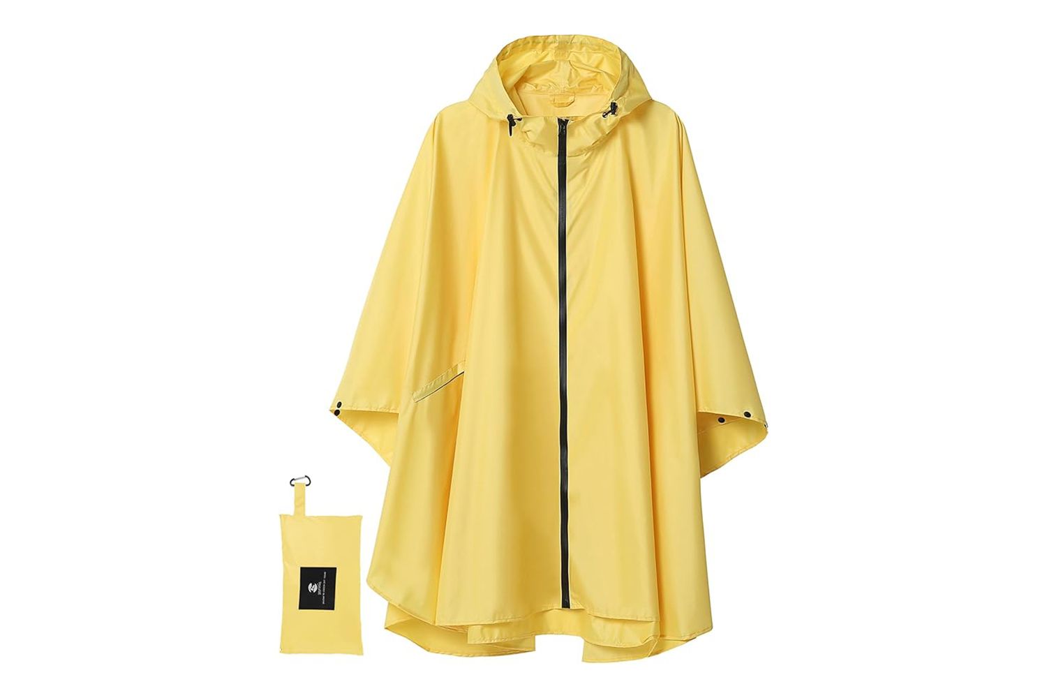 SaphiRose Unisex Rain Poncho Raincoat Hooded