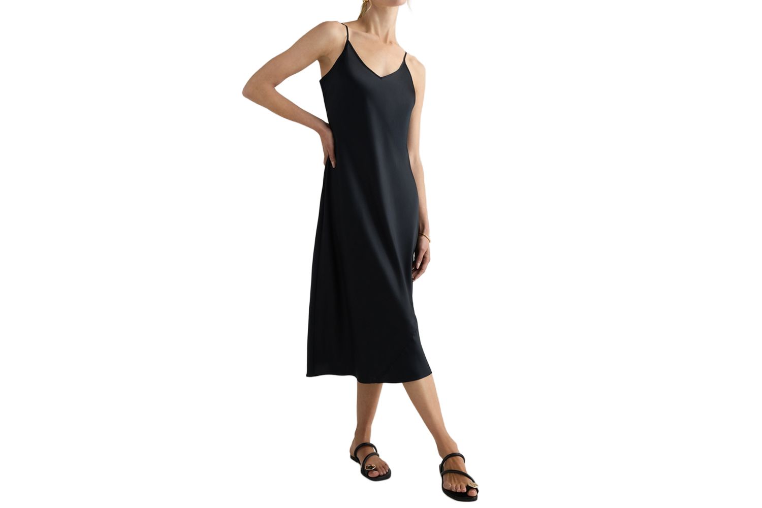100% Washable Silk Slip Dress