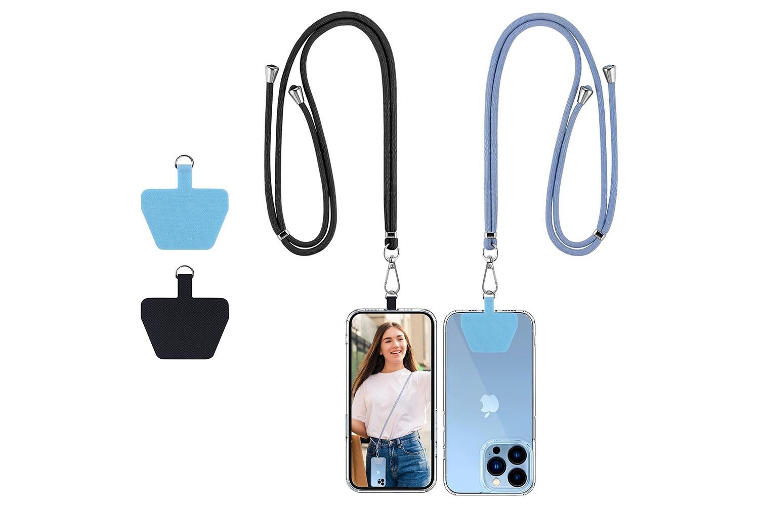 CACOE Phone Lanyard-2 PCS Adjustable Neck Strap