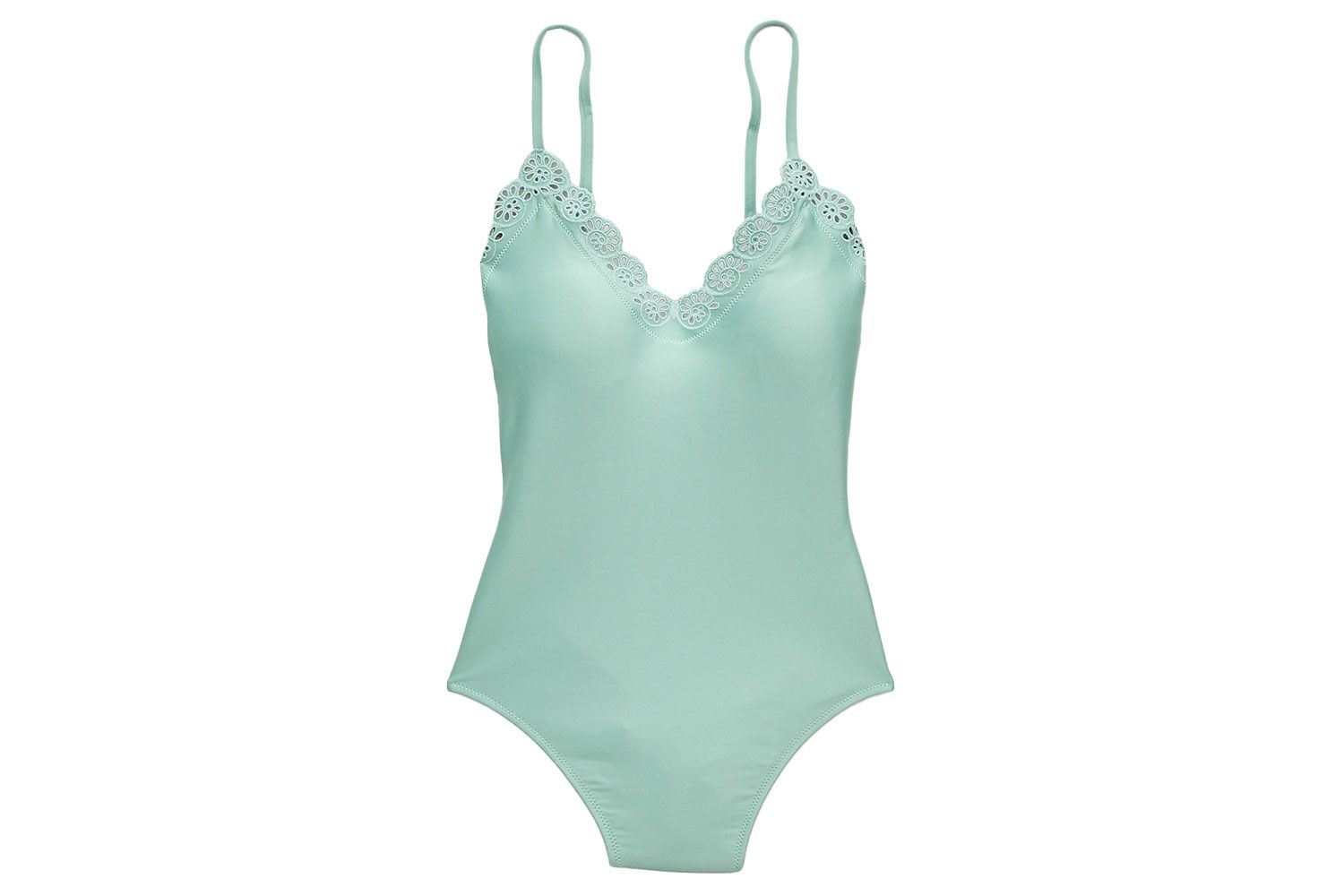 Lana eyelet one-piece in Classic Sculpt