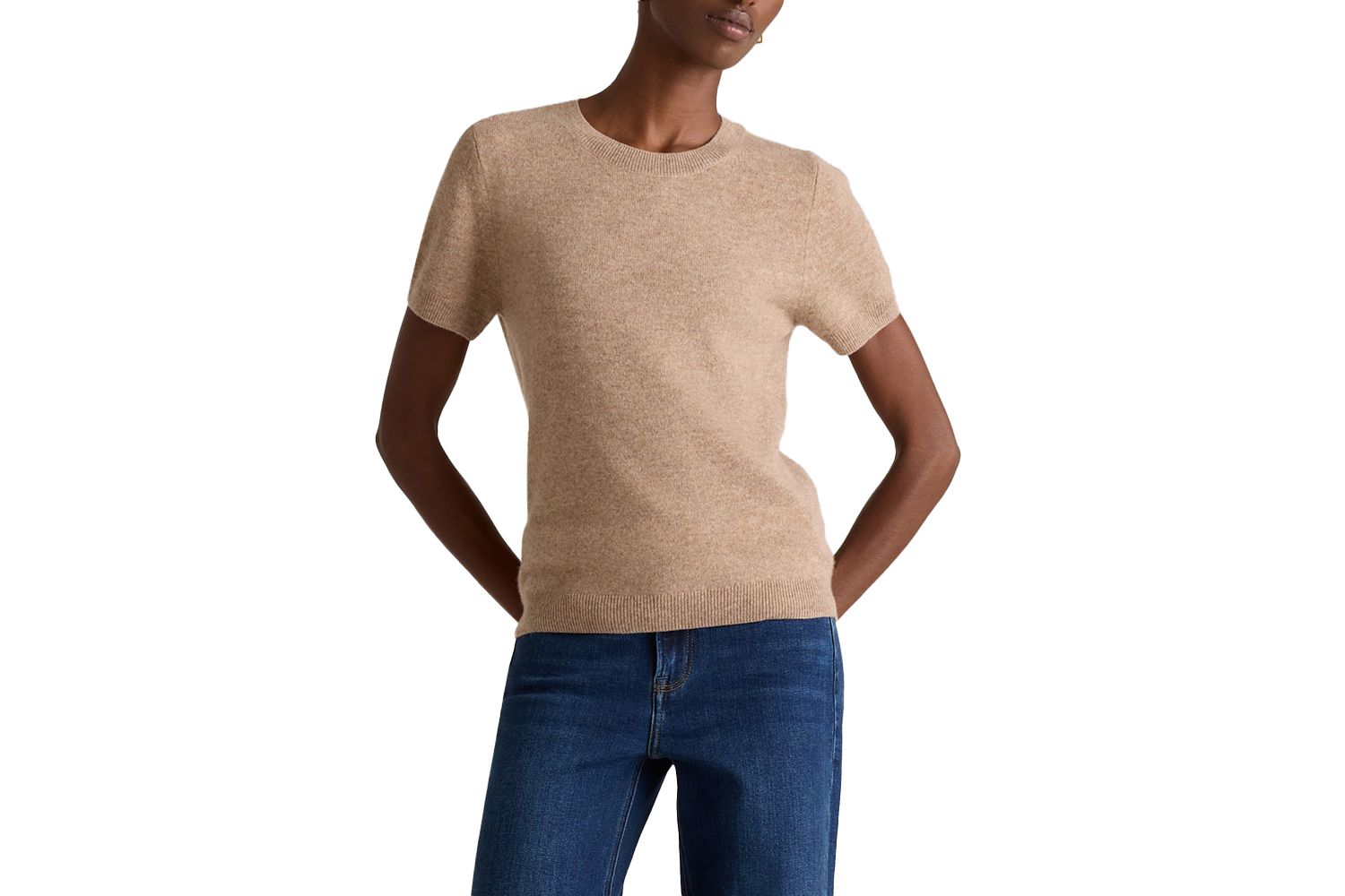 Quince Mongolian Cashmere Tee