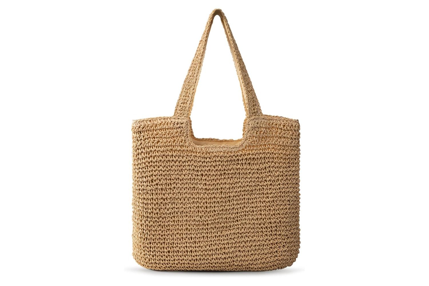 Trifabricy Beach Bags for Women, Large Beach Bag, Woven Straw Tote